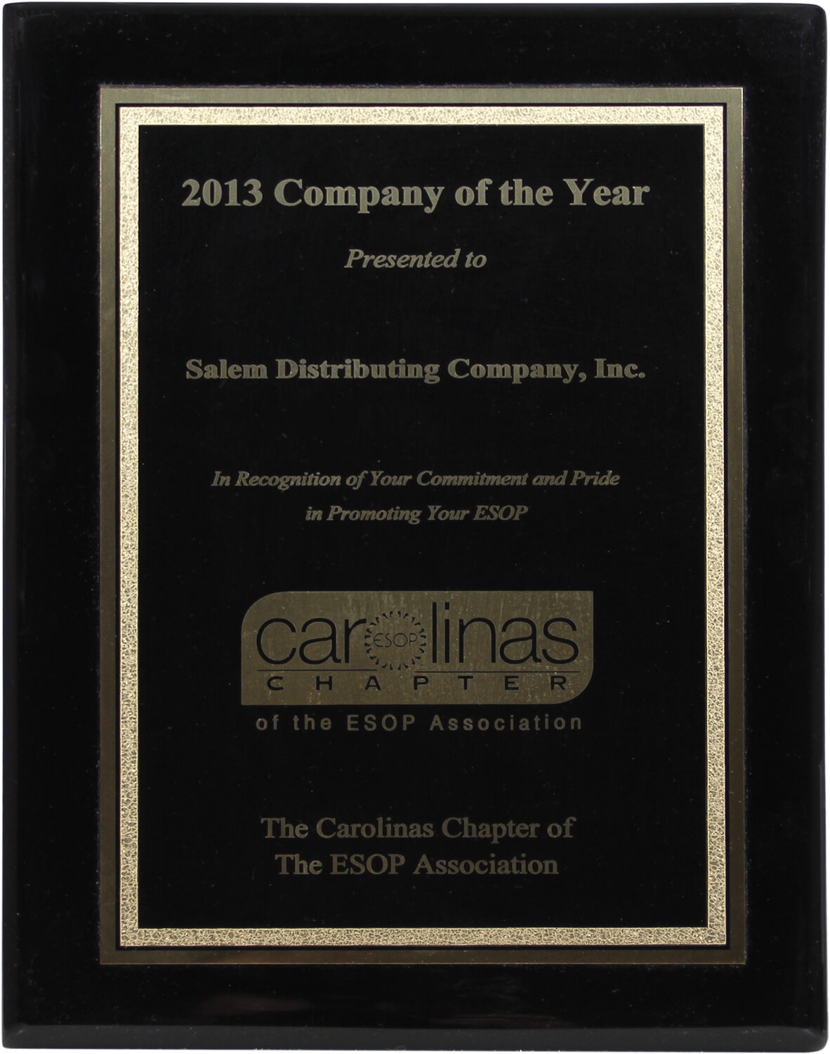 2013 Company of the year